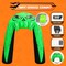 GOOSH 10 FT Halloween Inflatables Archway Blow Up Yard Monster Mouth Archway with Built-in LEDs